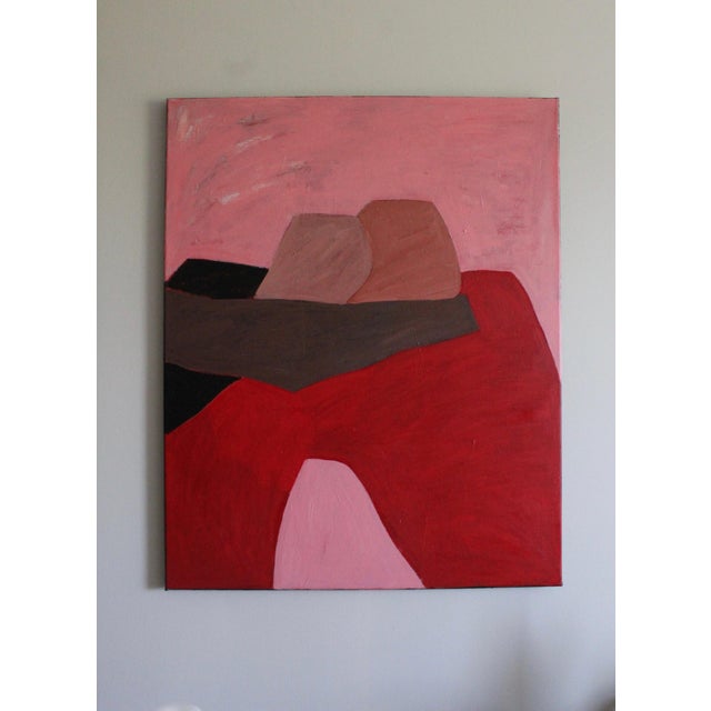 Bodasca, In Your Arms Red Version, 2026, Acrylic on Canvas For Sale - Image 11 of 11