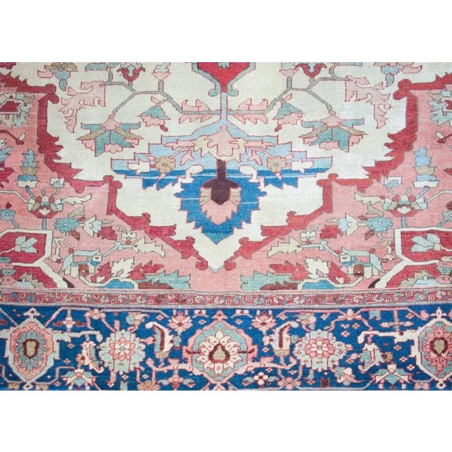 Late 19th Century Persian Serapi Rug For Sale - Image 12 of 12