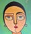 Contemporary figurative painting Acrylic on canvas Signed