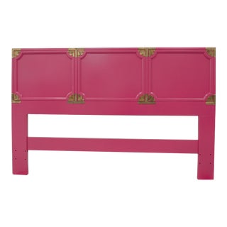 Henredon Hollywood Regency Queen Headboard For Sale