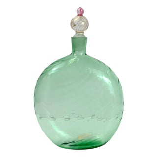 Murano Glass Decanter by Maurizio Albarelli for Cenedese & Albarelli, 1970s For Sale