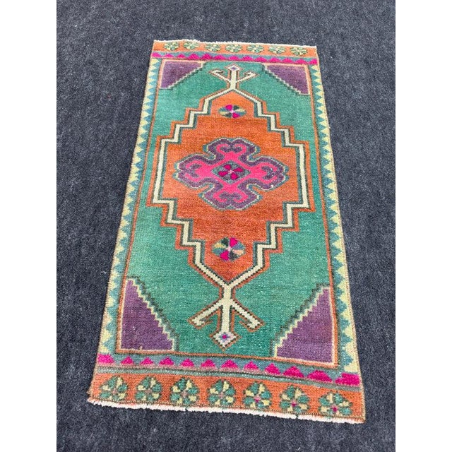 Turkish Yastik Rug 1'5" x 2'9" #24200 Explore a curated collection of hallway runners, wool rugs, and handmade...
