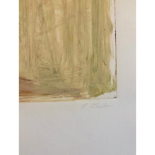 Pierre Obando, Abstract Expressionist Modernist Colorful Bold Monoprint Monotype Painting Print, 1997 For Sale - Image 4 of 6