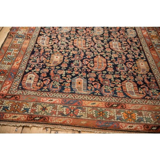 Antique Hamadan Rug - 4'6" x 6'9" For Sale - Image 11 of 12