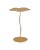 Currey & Company Fleur Large Gold Accent Table For Sale
