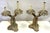 Plastic Vintage Coastal Double Crossed Palm Tree Table Lamps- A Pair For Sale - Image 7 of 18