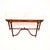 1930s French Walnut Console Table with Marble Top, 1930s For Sale - Image 5 of 12