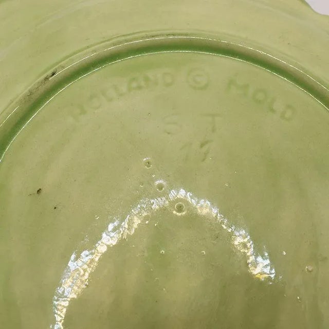 Vintage Green Ceramic Lettuce Cabbageware Serving Tureen After Dodie Thayer For Sale - Image 4 of 7