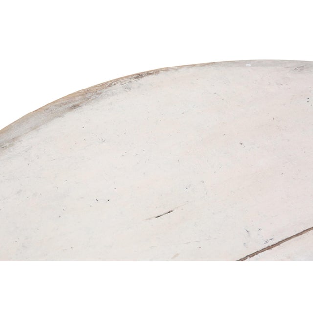 Large Antique Swedish Drop-Leaf Gateleg Dining Table, 1920s For Sale - Image 12 of 14