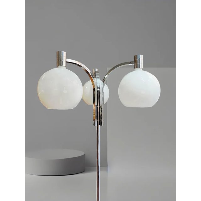Franco Albini iconic floor lamp. Good condition Original cable and plug and dimmer switch fully working This piece is...