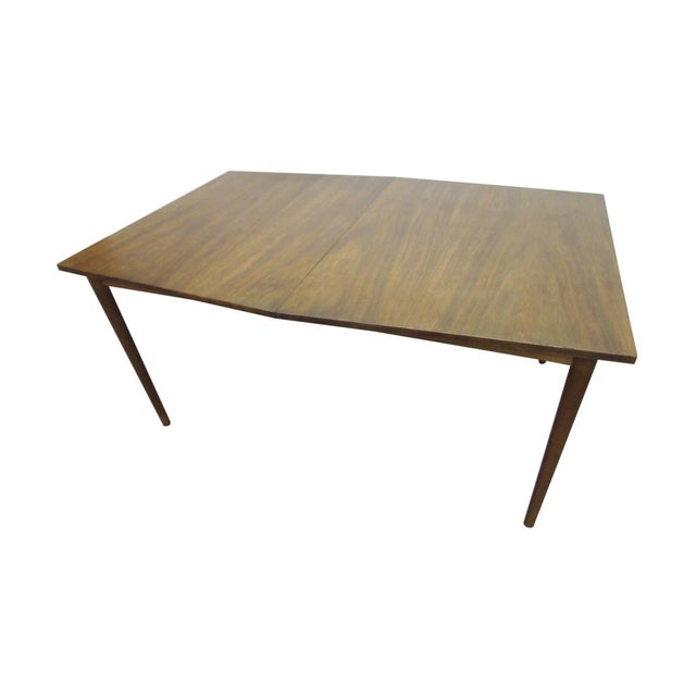 Mid-Century Modern Vintage Mid Century 5 Ft. Dining Room Table For Sale - Image 3 of 4