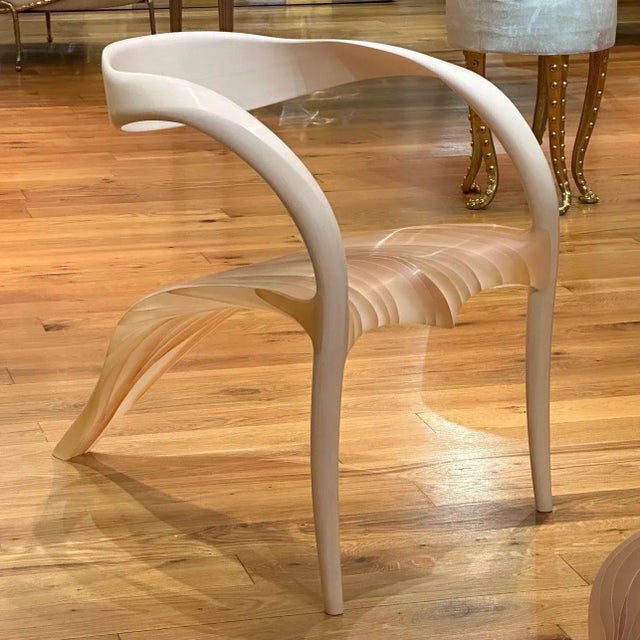 2020s Marc Fish, Contemporary, Organic Modern, Sculptural Lounge Chair, Edition 5/7 For Sale - Image 5 of 9