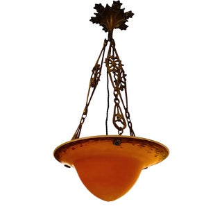 Art Nouveau Pendant Lamp, 1890s For Sale