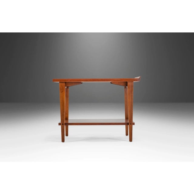 Mid Century Modern Two Tiered End Table by Lane, USA, circa 1960's For Sale In Orlando - Image 6 of 12