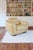 Postmodern Club Armchair in Butter Yellow Leather, 1980s For Sale - Image 12 of 12