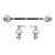 Luxury Bathroom Faucet & Towel Bar Set For Sale