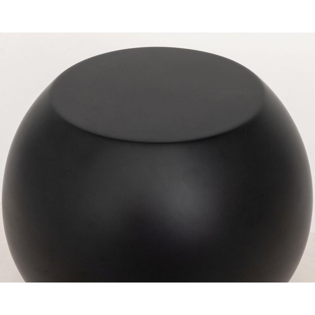 Giulio Cappellini "Bong" Black Fiberglass Table For Sale - Image 4 of 5