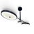 Stunning three-light chandelier designed by Stefan Gulassa for Holly Hunt. The Helios was inspired by Alexander Calder’s...