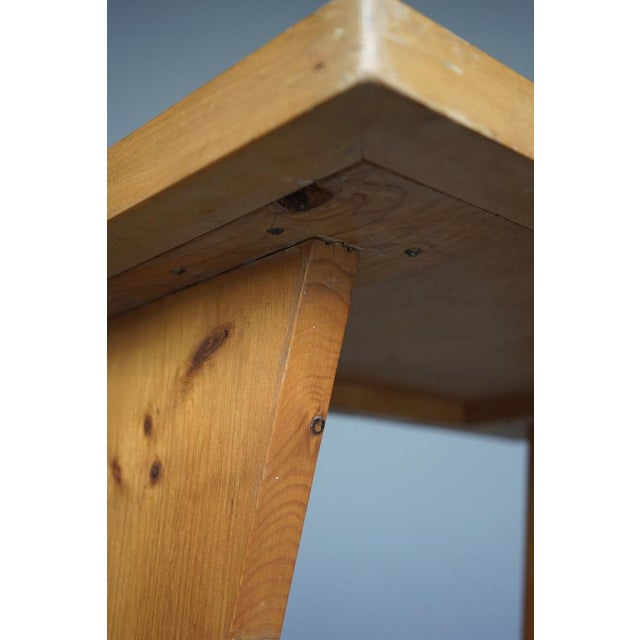 Small Mid-Century Modernist French Desk, 1950s For Sale - Image 10 of 12