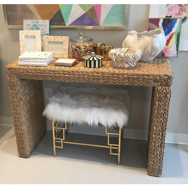 Seagrass Console Table Chairish