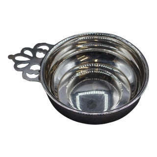 C. 1950 Sterling Silver Porringer by Web of Philadelphia For Sale