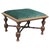Brown Victorian Green Velvet Ottoman For Sale - Image 8 of 8