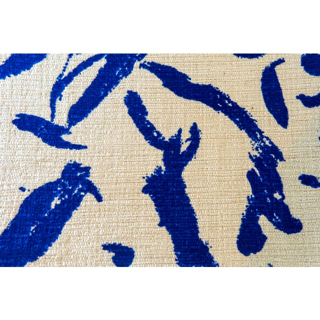 Wood 1970's McGuire Director's X-Chair For Sale - Image 7 of 11