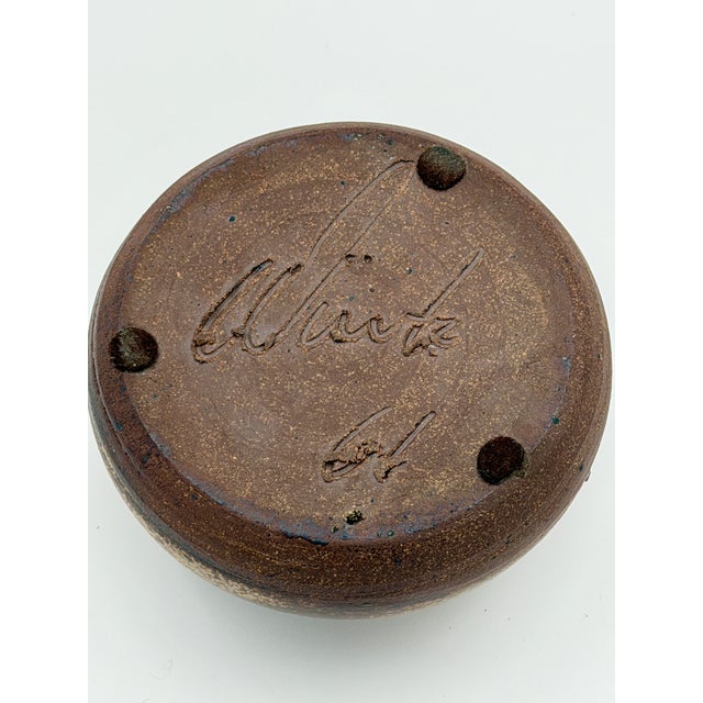 1960s Danish Ceramic Oil Lamp from Aage Würtz, 1960s For Sale - Image 5 of 6