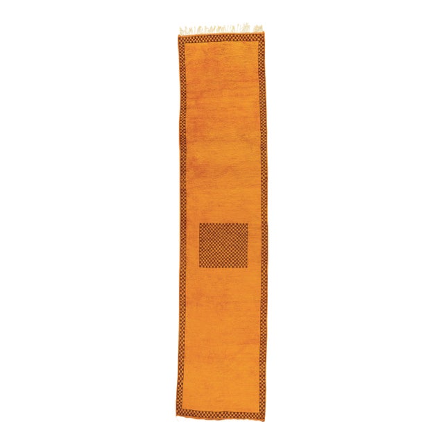 Vintage Taznakht Moroccan Rug, 04'04 X 18'10 For Sale