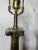 Metal Mid Century Marble and Brass Lamps - a Pair For Sale - Image 7 of 11