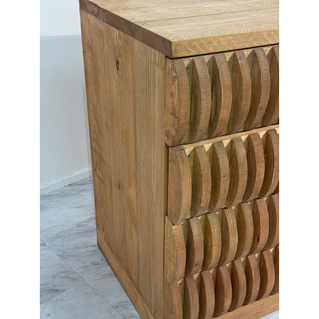 Sienna Pine Drawer by Mario Ceroli, Italy, Circa 1970s For Sale - Image 8 of 8