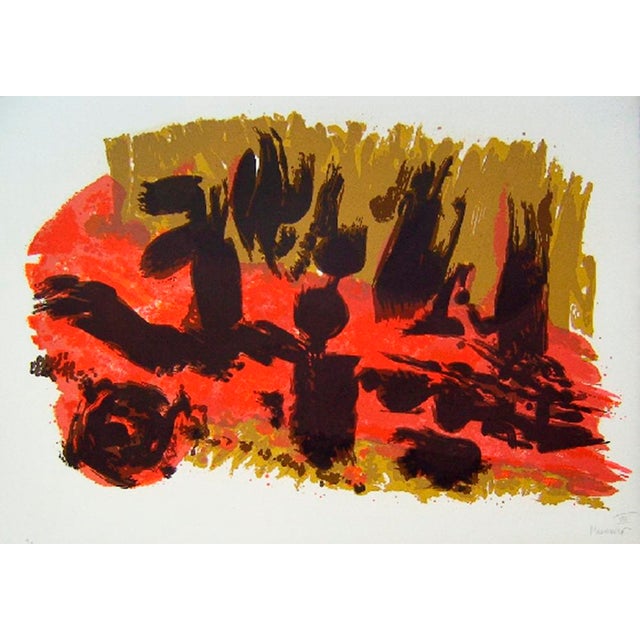 Alfred MANESSIER (1911-1993) Easter Suite, The Holy Women 1978 Original lithograph on Arches paper Edition of 99 copies...