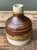 Ceramic Vintage Original Striped Studio Pottery Vase For Sale - Image 7 of 12