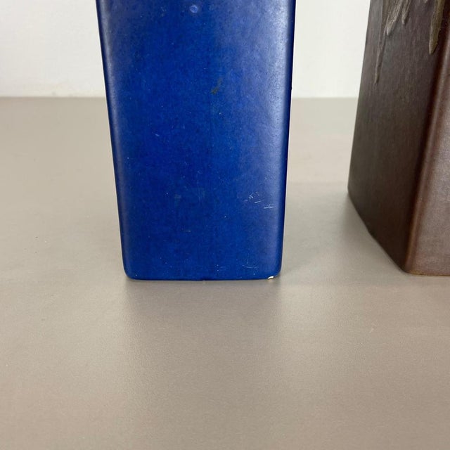 Ceramic Fat Lava Vases from Scheurich, Germany, 1970s, Set of 2 For Sale - Image 7 of 18