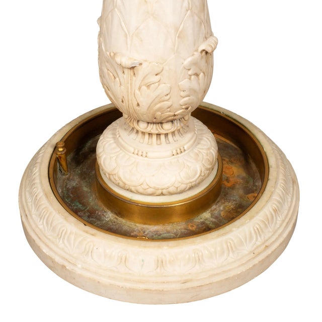 Edward F. Caldwell Marble And Bronze Umbrella Stand For Sale - Image 10 of 12