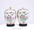 Chinoiserie Antique Chinese Ceramic Famille Rose Medallion Jars With Lids - Set of 2 For Sale - Image 3 of 11