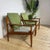 Pair of Mid-Century Modern Danish Teak Armchairs with Customizable Cushions – 1960