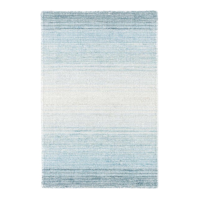 Dash & Albert by Annie Selke Pandora Sky Loom Knotted Rug, 2' x 3' For Sale
