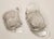 Antique Creamer and Sugar Set American Brilliant Period Cut Glass- a Pair For Sale - Image 4 of 9
