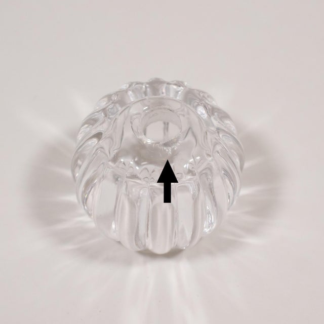 Vintage Baroque Style Quilted Cristallo Murano Chandelier For Sale - Image 9 of 12