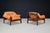 MP-41 Lounge Chairs in Cognac Leather by Percival Lafer, 1970s, Set of 2 For Sale - Image 3 of 18