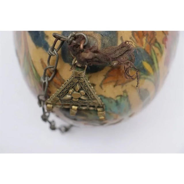 Polychrome Pottery Kashkul Bowl, 1950s For Sale - Image 14 of 18