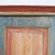 Blue Antique Swedish Folk Art Painted Corner Cabinet, 1840 For Sale - Image 8 of 15