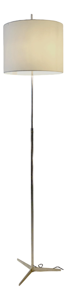 Mid-Century Modern Minimalist Floor Lamp by Tito Agnoli & Oluce, Italy, 1950s