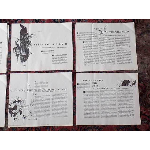 Vintage Abstract Expressionist Otto Nielsen Lithographs - Set of 6 For Sale - Image 11 of 13