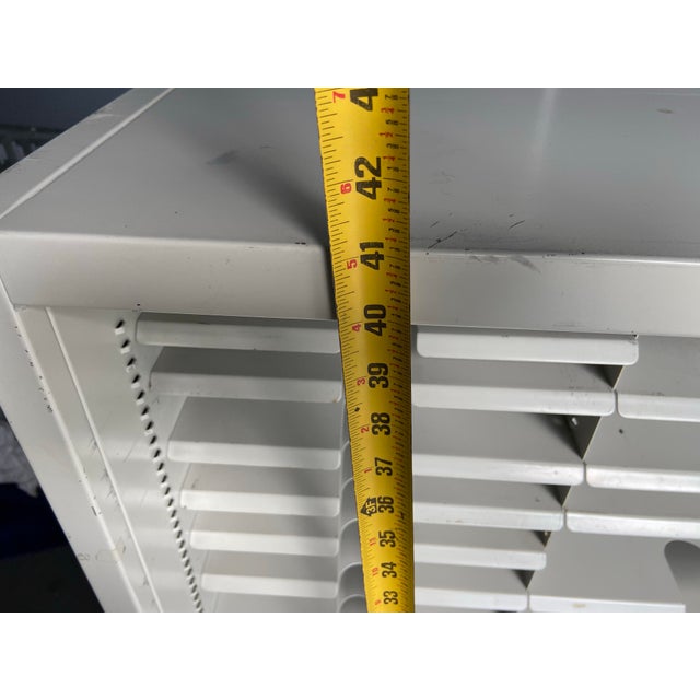 Metal Mayline Kwik-File Mailflow Closed Back Mail Sorter For Sale - Image 7 of 12