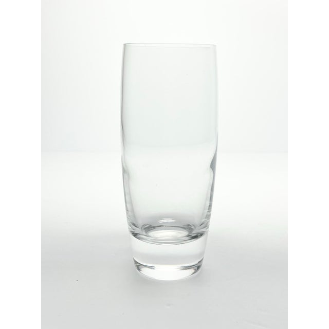 Luigi Bormioli “Michelangelo” Tumbler Highball Drinking Glasses - Set of 7 For Sale - Image 4 of 5