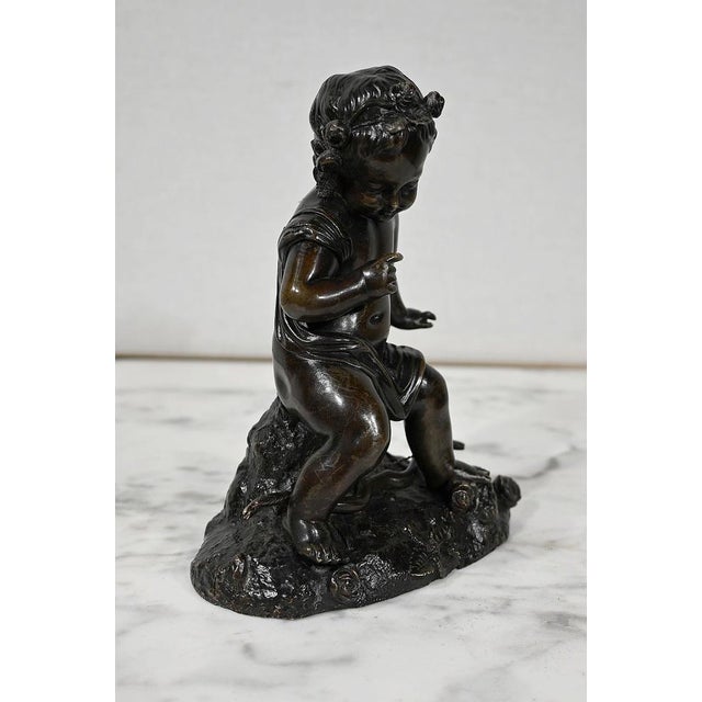 Bronze Sculpture Depicting Cupid For Sale - Image 15 of 18