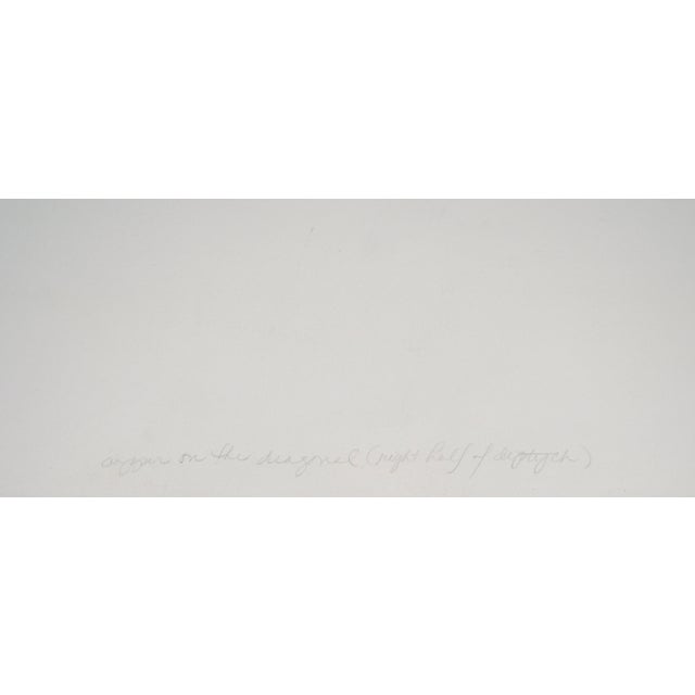 Teal Ribbons and Copper Thread - Photorealistic Drawing on Collotype by Patricia A. Pearce For Sale In Monterey, CA - Image 6 of 6