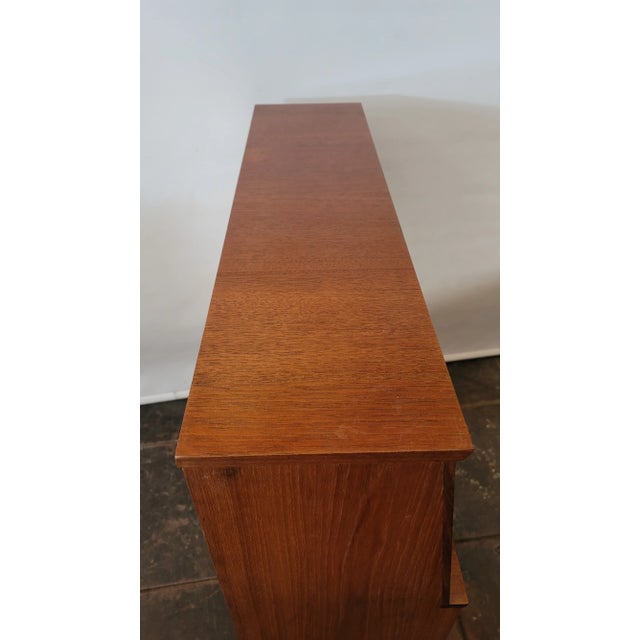G Plan Mid- Century Modern Danish Modern Bookcase Curio Cabinet Teak For Sale - Image 4 of 9